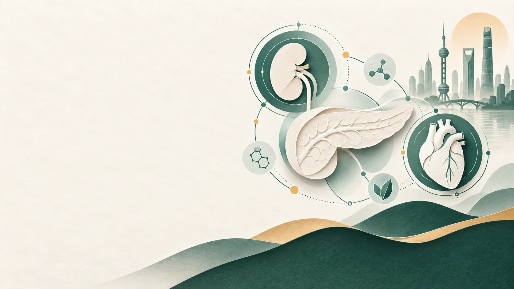 Editorial illustration for “High cortisol or Cushing syndrome? A step-by-step endocrine review in Shanghai”