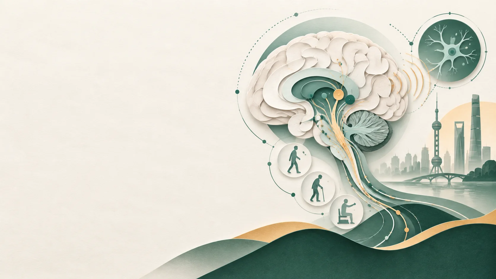 “Parkinson’da DBS Öncesi: Şanghay’da Uygunluk Değerlendirmesi” konulu editoryal illüstrasyon